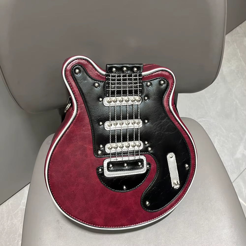 Guitar Style Leather Purse