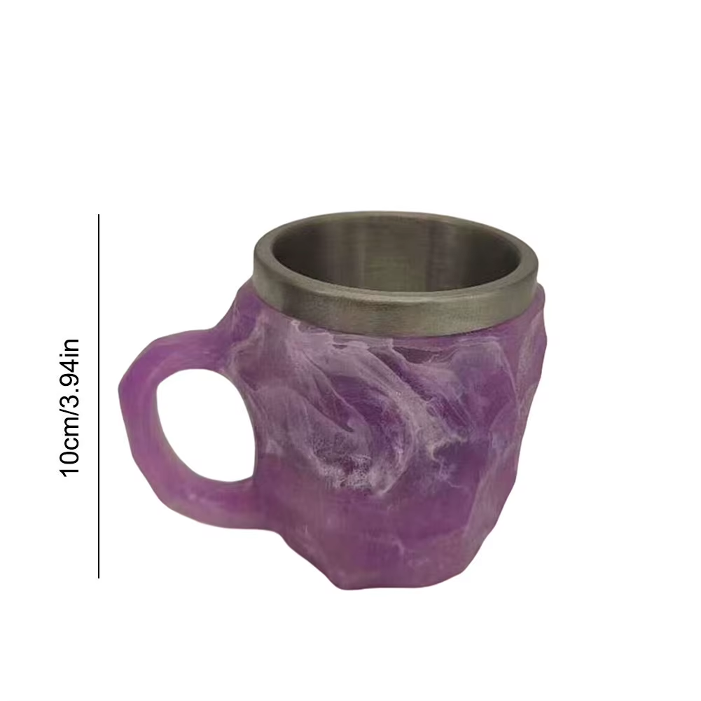 Sip in style with our stunning Simulated Mineral Crystal Coffee Mug! Perfect for coffee lovers and a cute gift idea! ☕✨ #CoffeeLovers #GiftIdeas