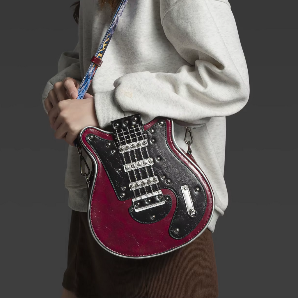Guitar Style Leather Purse