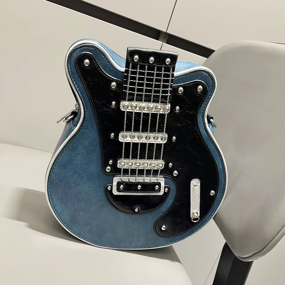 Guitar Style Leather Purse