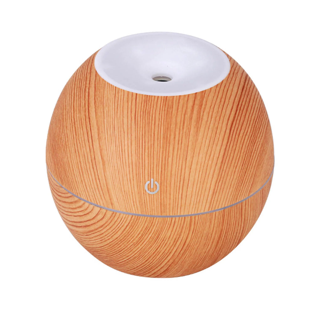 Aromatherapy Essential Oil Diffuser – Ultrasonic Mist Humidifier with Auto-Off & LED Colors for Home or Office