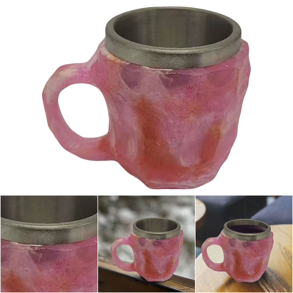 Sip in style with our stunning Simulated Mineral Crystal Coffee Mug! Perfect for coffee lovers and a cute gift idea! ☕✨ #CoffeeLovers #GiftIdeas