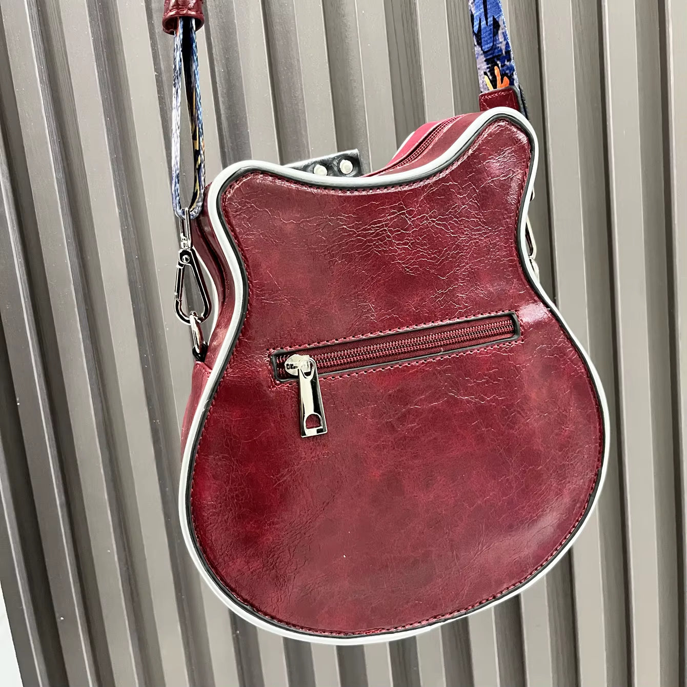 Guitar Style Leather Purse