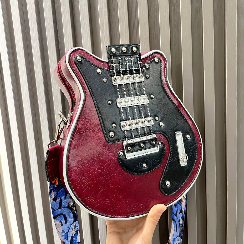 Guitar Style Leather Purse