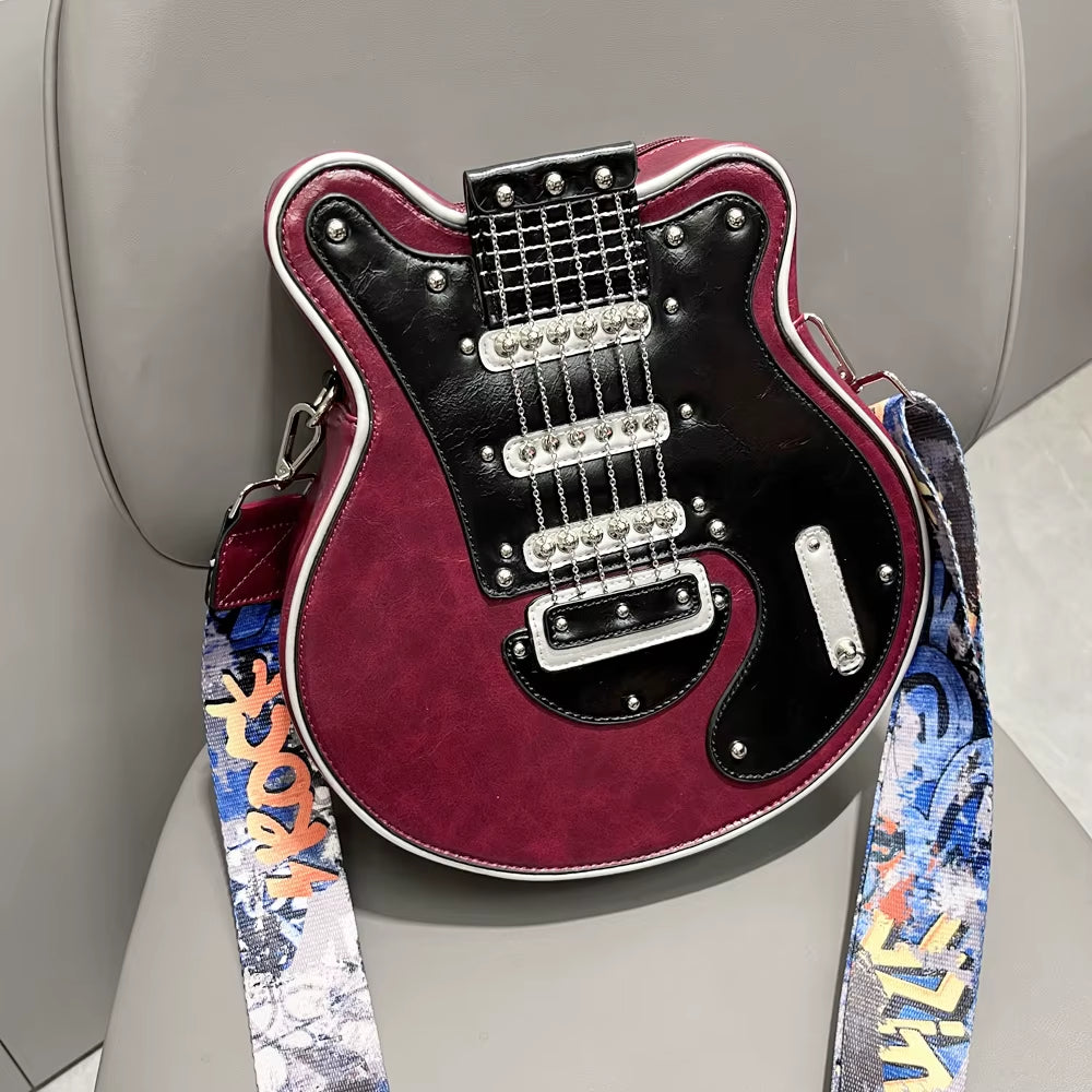 Guitar Style Leather Purse